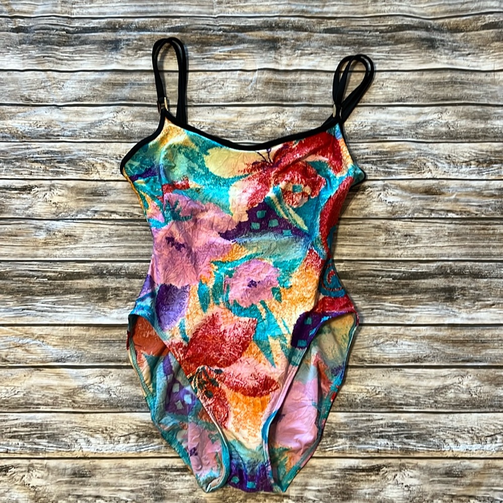 VINTAGE la Blanca Multicolor One-Piece Swimsuit - REMOVED DUE TO QUALITY ISSUE